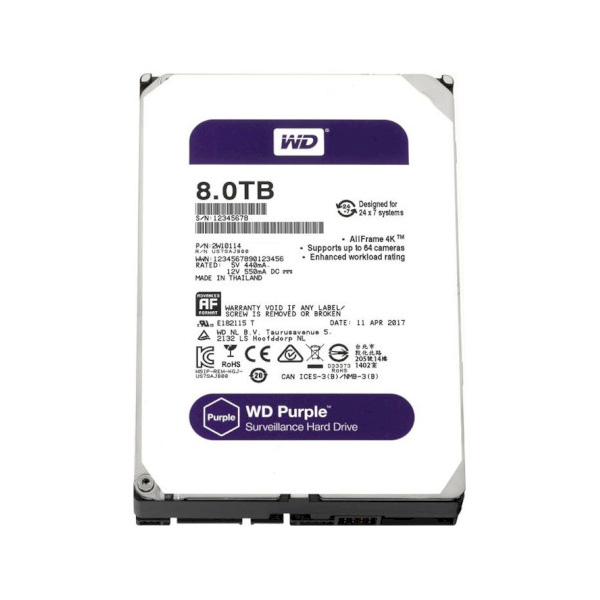 Винчестер 8TB SATA Western Digital 3.5 SATA III 256 MB | 7200 rpm | 3,5