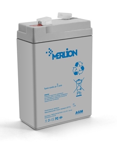 Аккумулятор Merlion GP660F1 6V 6Ah (6000)