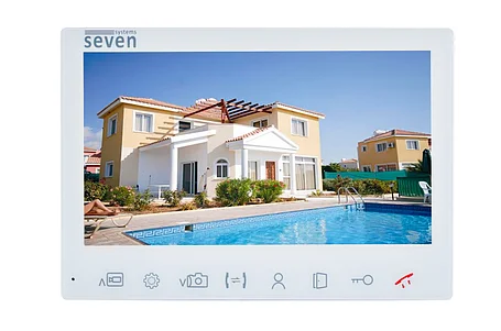 Домофон SEVEN DP–7575 FHD IPS white 