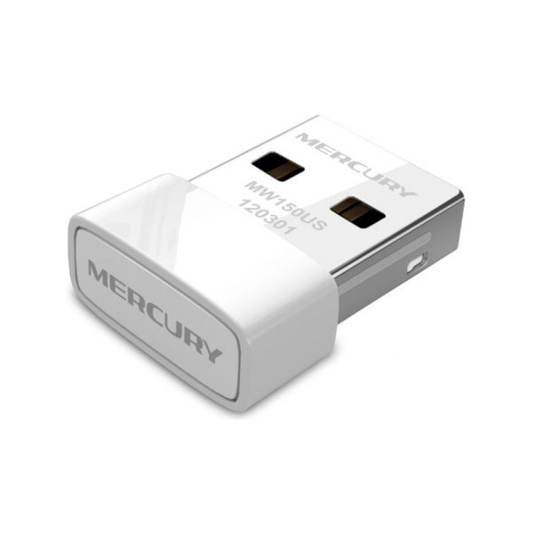 Сетевой адаптер Mercusys MW150US N150 Nano Wi-Fi USB-адаптер