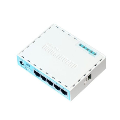 Маршрутизатор MikroTik RouterBOARD RB750GR3 hEX (880MHz/256Mb, 5х1000Мбит, PoE in)