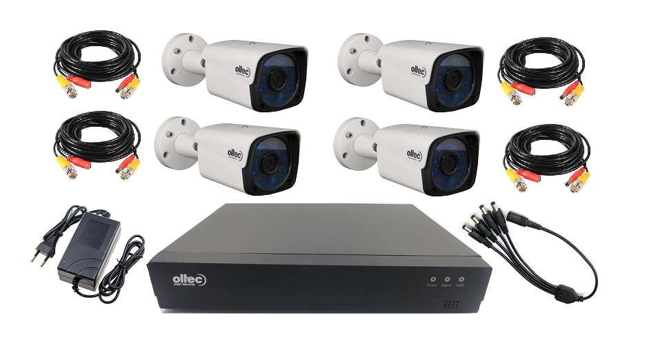 4 камеры Oltec 311 + Видеорегистратор Oltec 46